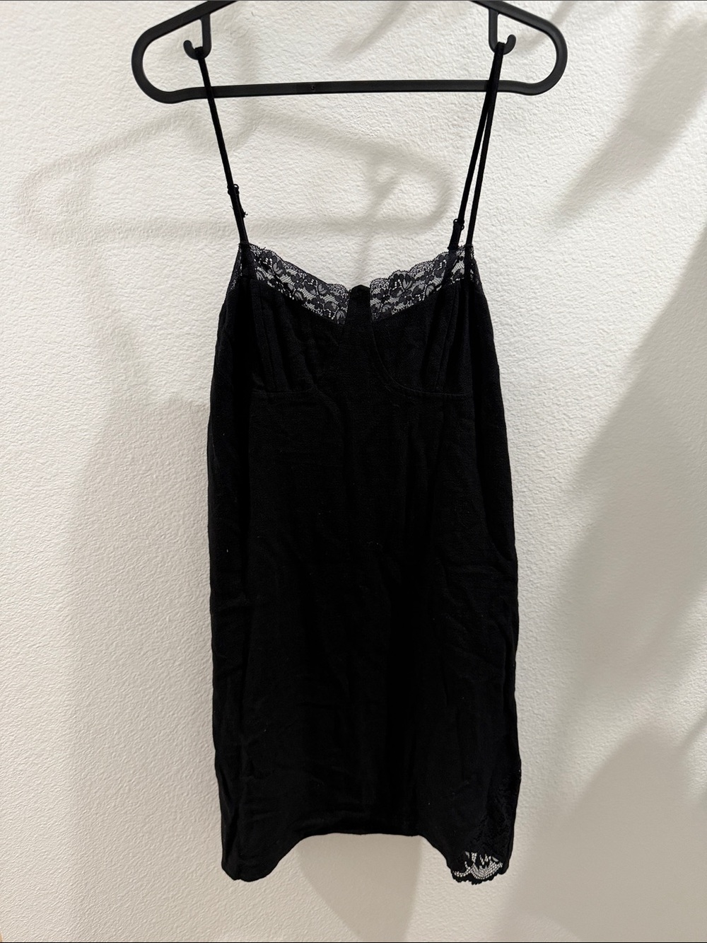 PacSun Black Lace Cami Mini Dress
